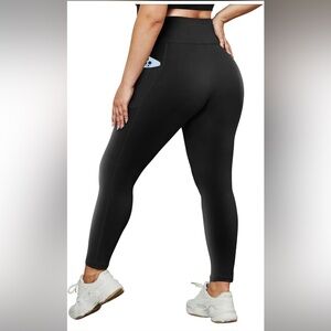 High-Waisted Black Leggings NWOT